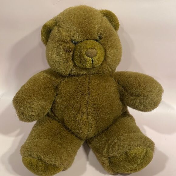 ganzbros 1989 The Heritage Collection Soft Brown Teddy Bear Plush Excellent Con… - Picture 5 of 8